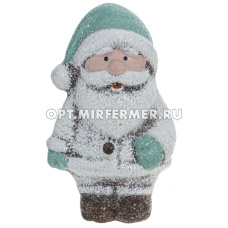 Фигурка декоративная Снеговик/Дед Мороз, L4 W3 H7 см, 4в.