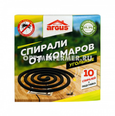 Спирали от комаров Аргус б/з (10шт в уп) 2/24 Аванти