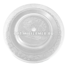 Крышка п/э для холодного закрытия d-82 Москвичка прозрачная 50/200 