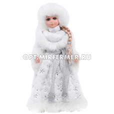 Снегурочка с музыкой, L19W12,5H42,3 см (АА*4 не прил)