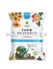Торф низинный 50л Торфяная Поляна (рН=4) 2/48 РТК