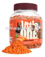 Лакомства д/грызунов Сушеная морковь 200г Little One (Литтл Ван) 1/6