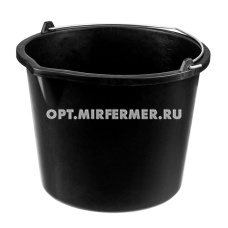 Ведро строительное 16л с носиком в ассорт/Радиан