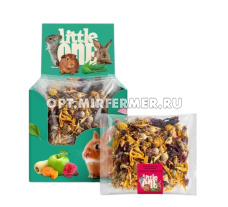Лакомства д/грызунов Цветы и лепестки 20г пакет Little One (Литтл Ван) 1/6