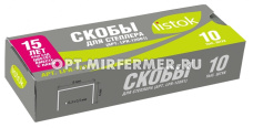 Скобы для Тапенера 6*4мм 10000шт LISTOK/40/ВК-359