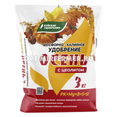 Осеннее 3кг фосфорно-калийное минеральное удобрение (NPK-0:5:18,Ca-8%) 5/5/180 БХЗ