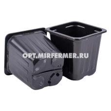 Горшок для рассады V-0,2л. 7*7*7 квадр/формованный/80/3200 АмТр
