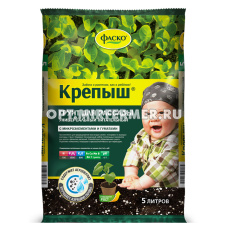Грунт для рассады  5л Крепыш с микроэлементами и гуматами 5/315 Фаско