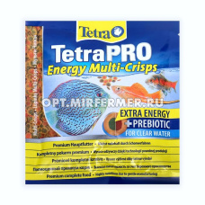 Корм д/рыб TetraPro (ТЕТРА) Energy Multi 12г д/энергии,чипсы,пакет/25