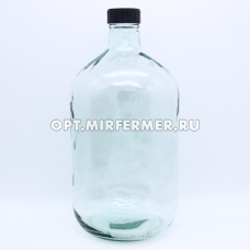 Бутыль твист офф 15л d горла 58 Казацкий ( крышка в комплекте ) 1/2