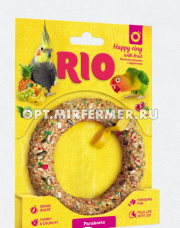 Лакомства д/попугаев средних колечко 1*85г RIO (РИО) 1/8