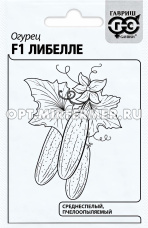 Огурец Либелле F1 0.5г Пч Ср (Гавриш) б/п 20/800