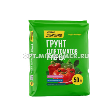 Грунт для томатов и перцев 50л Доброгряд 3/48 Агробалт
